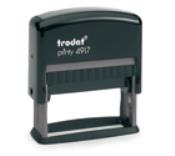 Custom Self Inking Stamp. Trodat rubber stamps, customized signature just for you. Choose Font Style and Ink Color. Fast Shipping