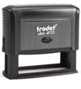 Create your own Trodat Custom Self Inking Stamps online. Choose Text, Font Style and Ink Color. Fast Shipping.