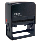 Shiny S-830D Custom<BR>Self-Inking Date Stamp