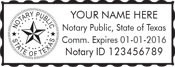 Texas Notary Stamp