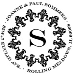 CS-50036 - Custom Monogram<BR>Address Stamp