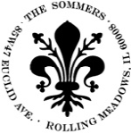 CS-50048 - Custom Fleur-De-Lis<BR>Address Stamp