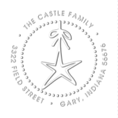 Custom Star<BR>Address Embosser
