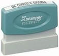 Custom Pre Inked Stamps customized with your custom text, logo or artwork. Fast shipping.