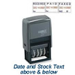 40330 - Plastic Self-Inking Message Dater