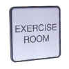 G70-000 - G70 G Series Wall Sign<BR>Size: 8" x 8" w/Holder<BR>Up to 8 Lines(60Pt.)